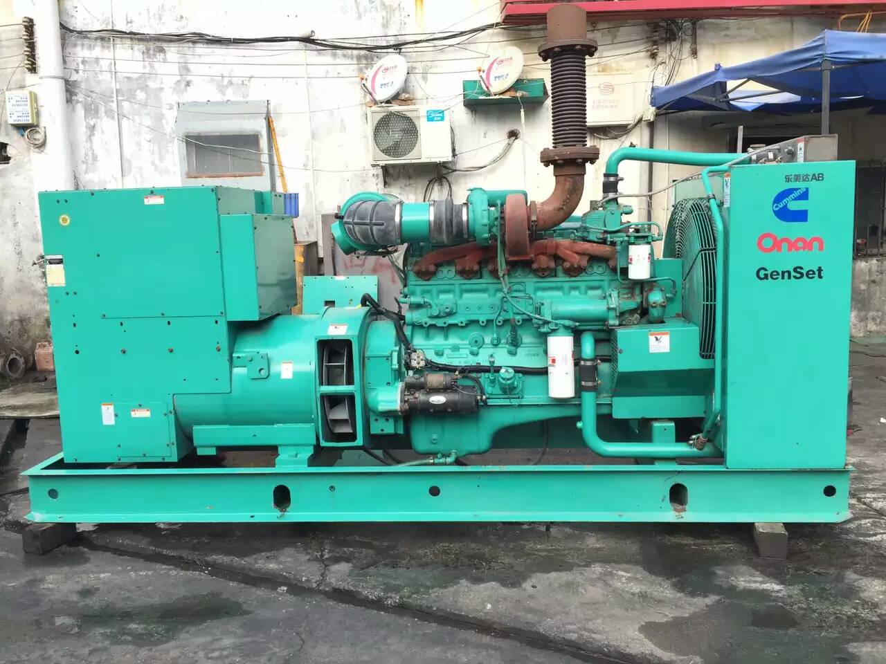 解放租赁发电机-柴油发电机不正常冒烟的原因